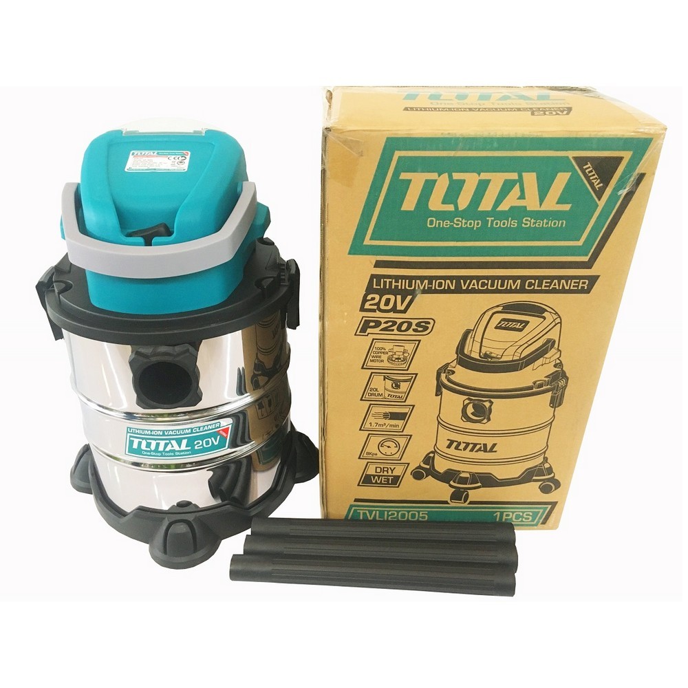 ASPIRATEUR 20L AU LITHIUM 20V TOTAL - TVLI2005