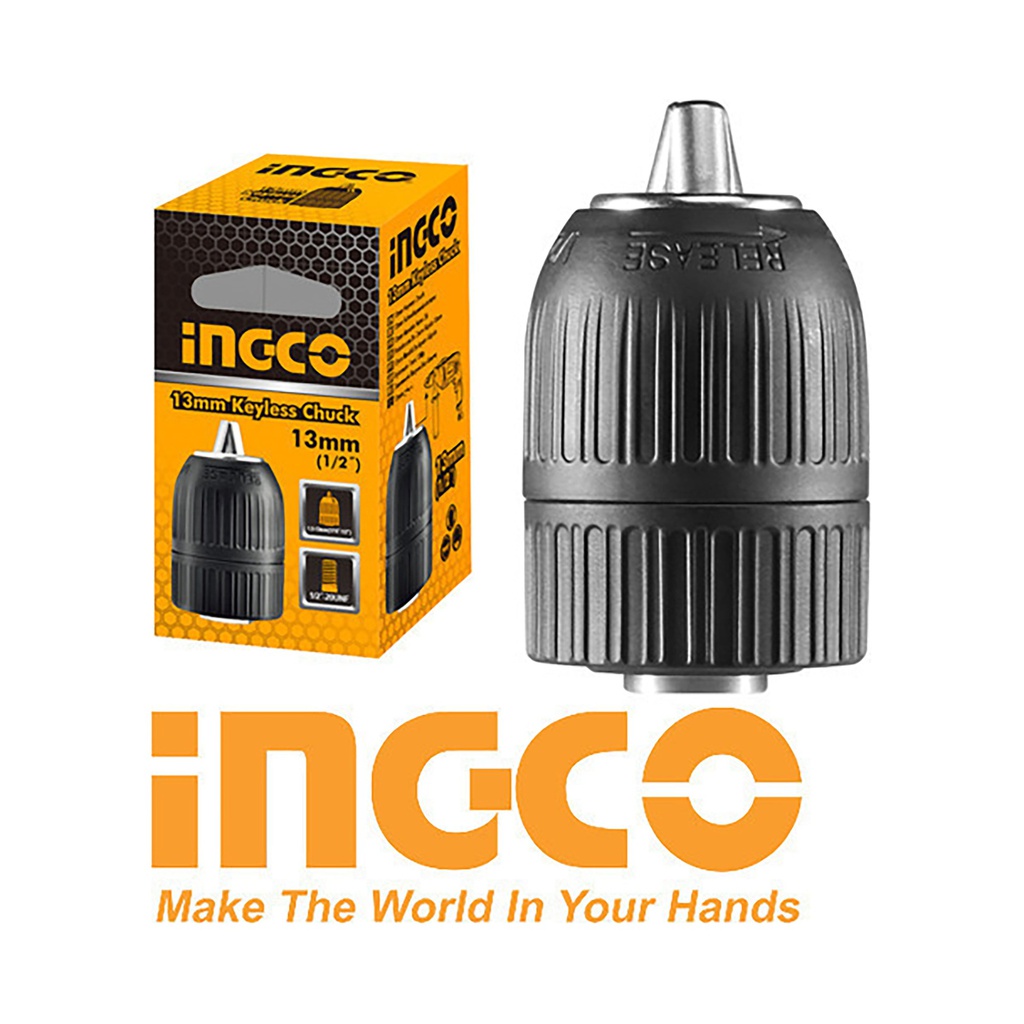 INGCO MANDRIN 13 MM SANS CLE [KCL1301]
