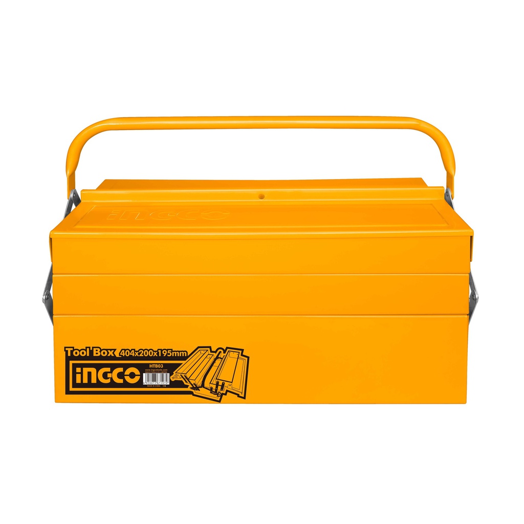 INGCO BOITE A OUTILS TAILLE:400X200X195MM 3 ETAGES  [HTB03]