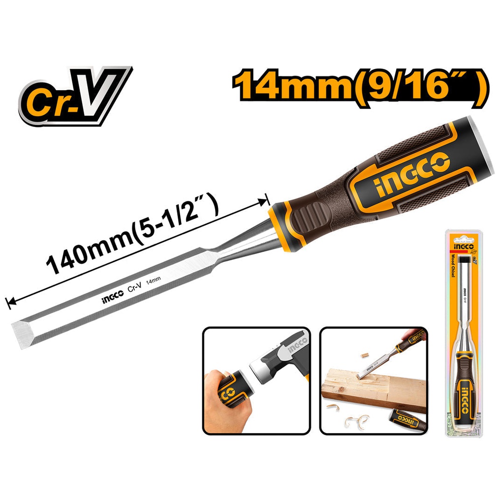 INGCO CISEAU A BOIS 14MM [HWC0814]