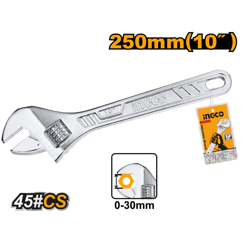 INGCO CLE A MOLETTE 250MM  
