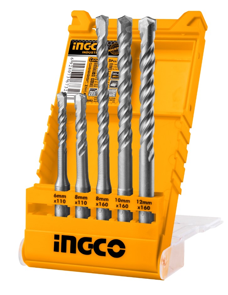 INGCO JEU DE 5 FORETS SDS PLUS [AKD2052]