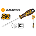 [HSDSL4100] INGCO TOURNEVIS A FENTE D:4MM L:100MM  