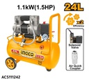 INGCO COMPRESSEUR SILENCIEUX  24L 600W（0.8HP）INGCO [ACS175241]