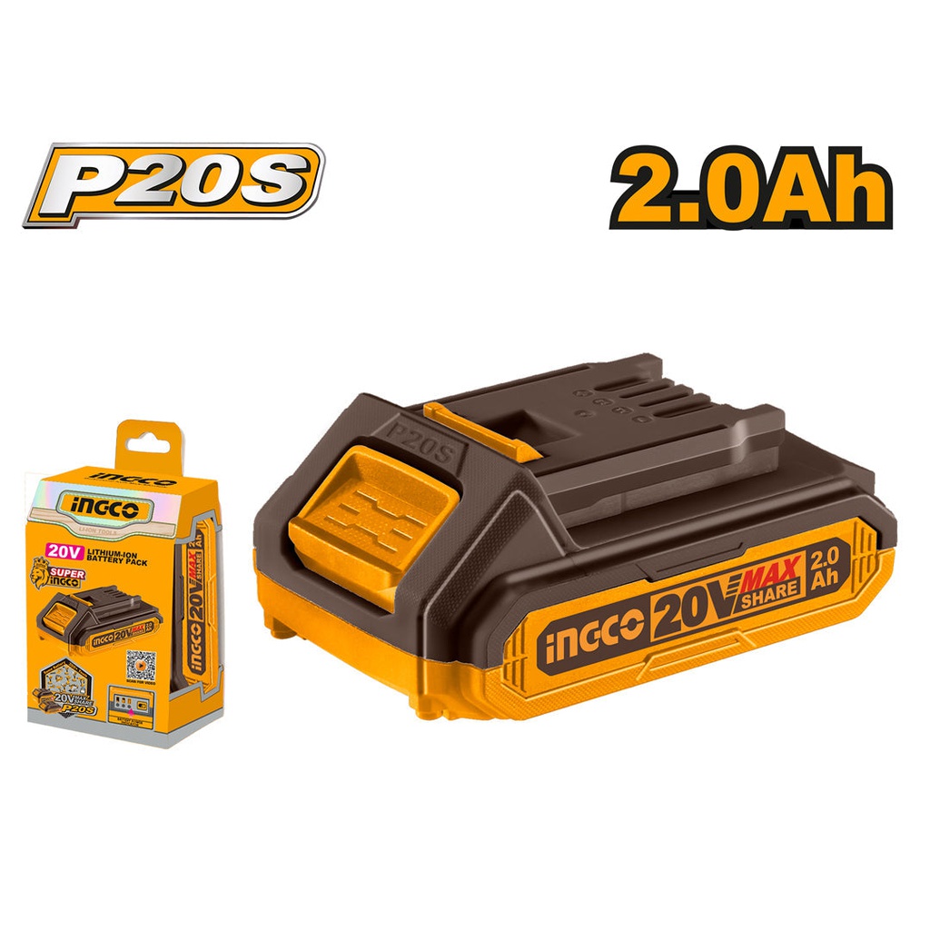 INGCO BATTERIE 20V 2,0A  