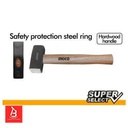 INGCO MASSETTE 1KG POIGNEE EN BOIS DUR SS [HSTH041000]