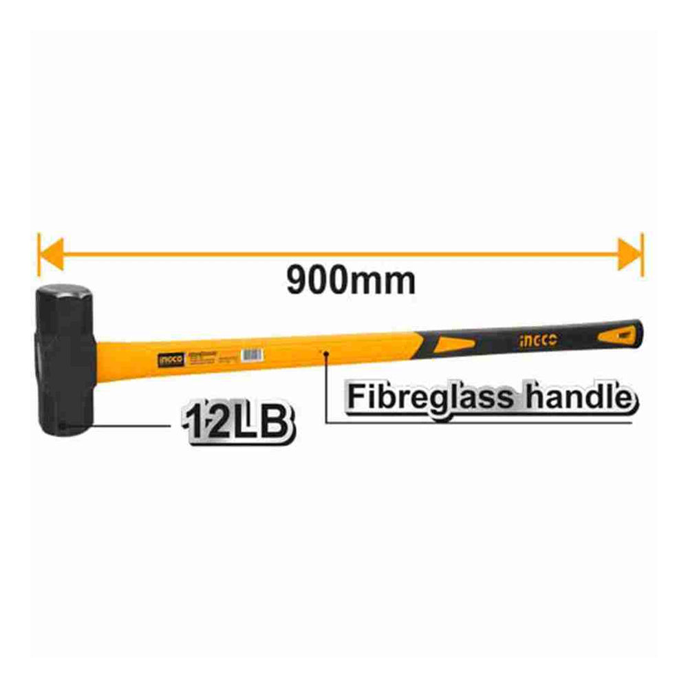 INGCO MARTEAU DE FORGERON  900MM 5,5KG  