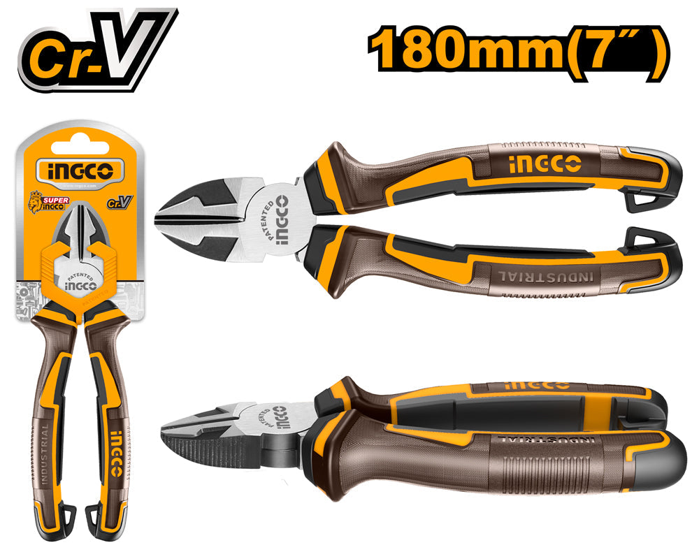 INGCO PINCE COUPE DIAGONALE 180MM  