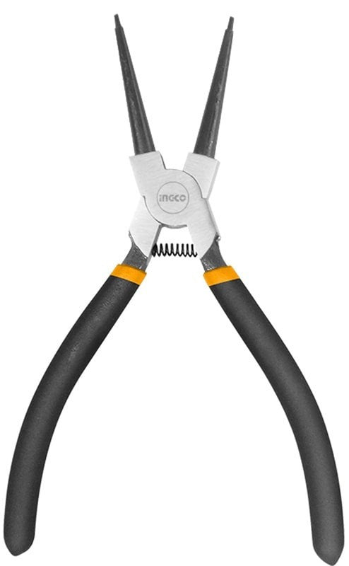 INGCO PINCE CIRCLIPS INTERIEUR A TÊTE DROITE 180MM  