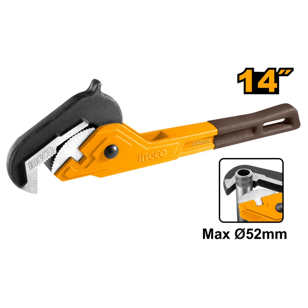 INGCO CLE A CLIQUET EN ACIER DE CARBONE LR: 350MM  