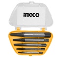 [ASE001] INGCO KIT D'EXTRACTEURS DE VIS UNIVERSAL 5PC  