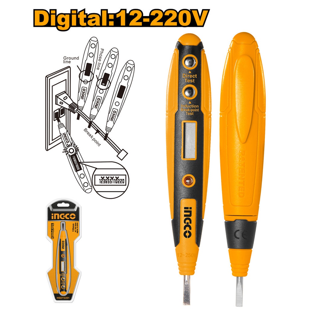 INGCO TESTEUR DIGITAL [HSDT2201]
