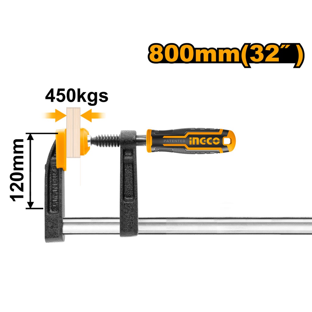 INGCO ETAU 120X800MM  [HFC021203]