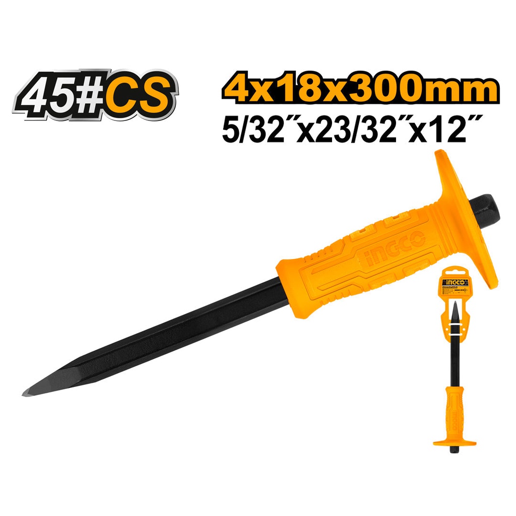 INGCO BURIN POINTU TÊTE:4MM LR:300MM SS  [HCC0841218]