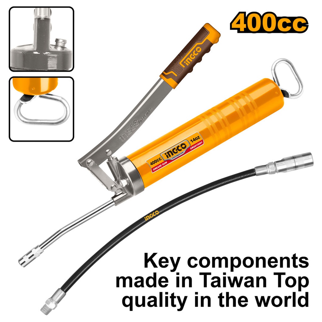 INGCO POMPE A GRAISSE PRESSION：4500PSI  