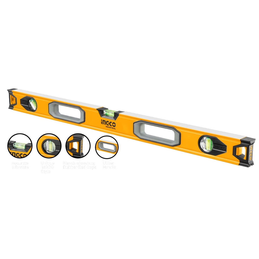 INGCO NIVEAU A BULLE 100CM ALUMINIUM [HSL08100]