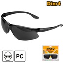 INGCO LUNETTES DE SECURITE NOIRES  [HSG06]
