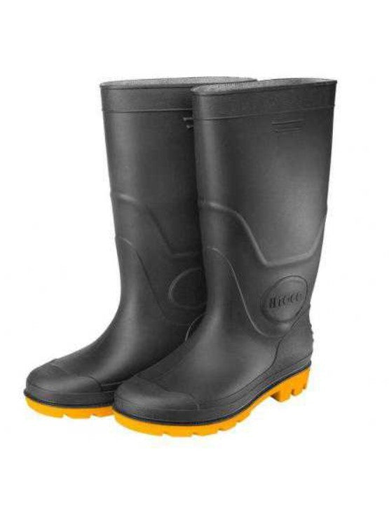INGCO BOTTES PVC NOIRES TAILLE42  [SSH092LYB.42]