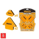 INGCO JEU SUPPORTS DE SOUDAGE MAGNETIQUES 6 PIECES [AMWH6001]