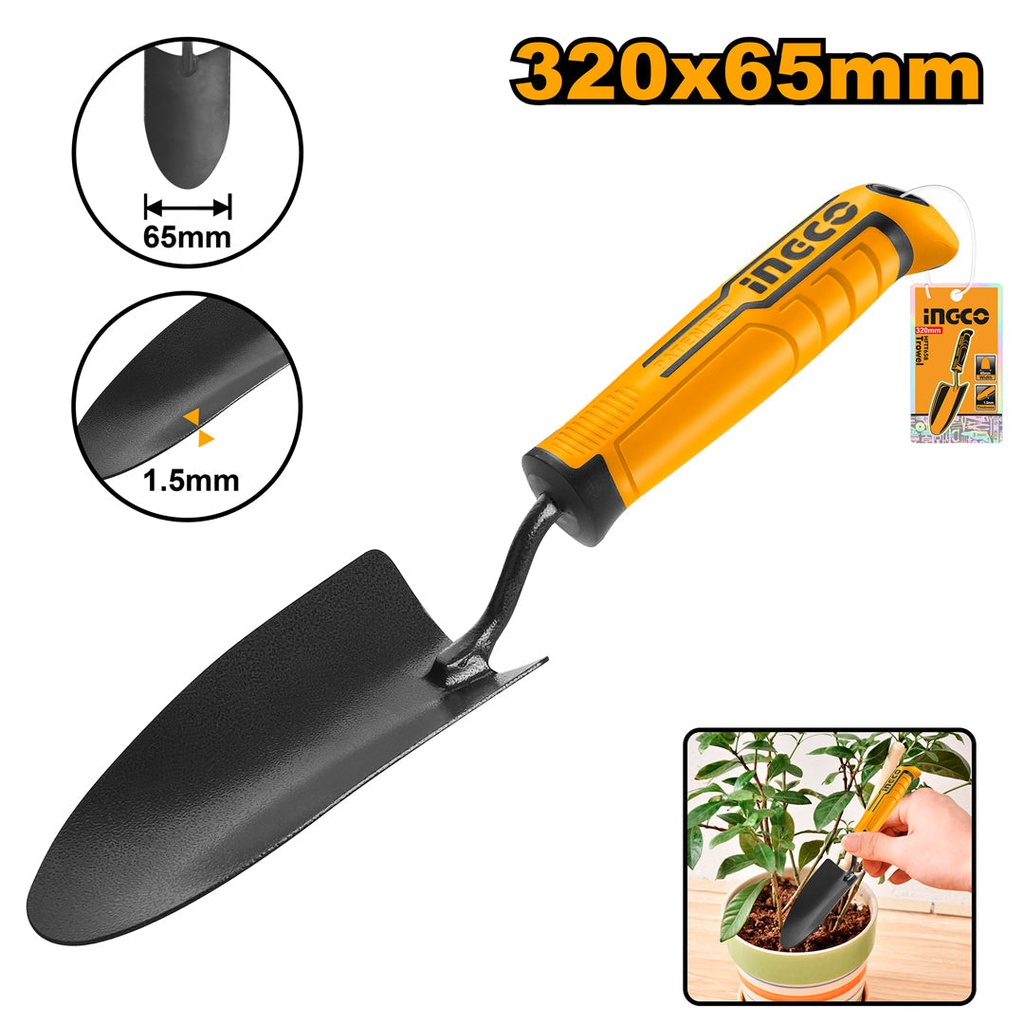 INGCO TRUELLE LR TOTALE:320MM PROFONDEUR:65MM  [HFTT658]