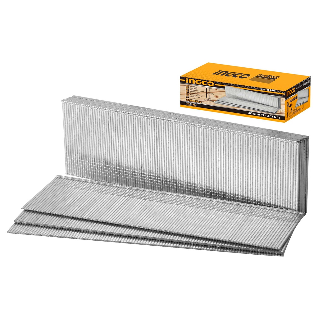 INGCO BOITE 5000 CLOUS GALVANISES 50MM CALIBRE18 50X1,2  [ANA18501]