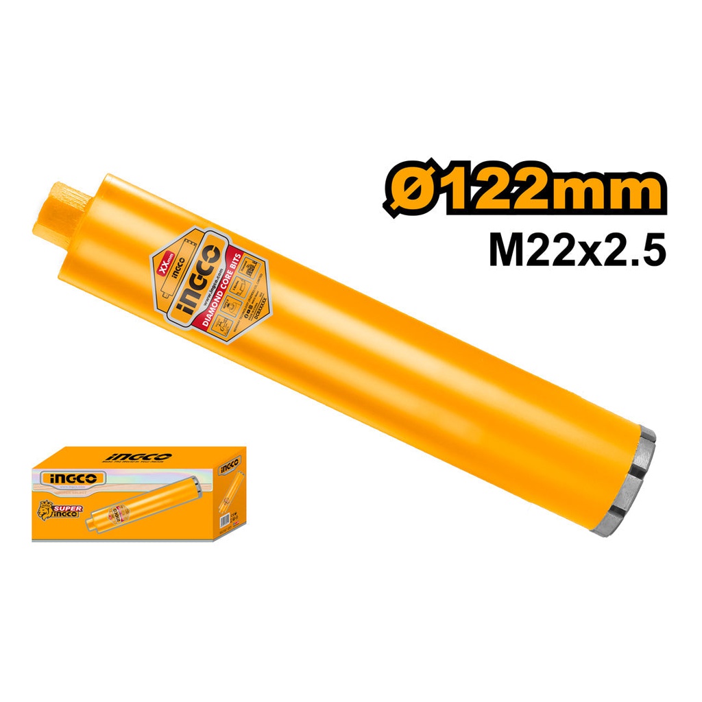 INGCO FORET DIAMANT D:122MM L:450MM  [DCB581228]