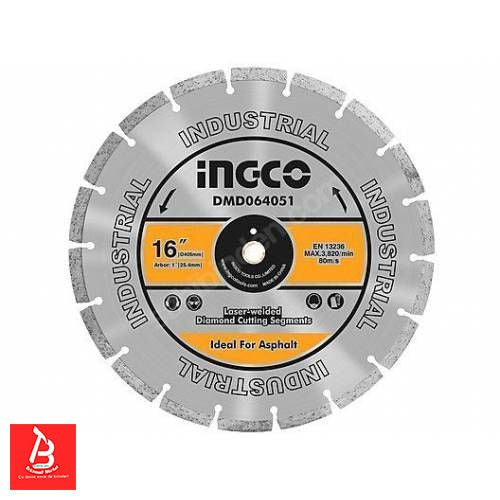 INGCO DISQUE DIAMAND POUR ASPHALT 405MM [DMD064051]