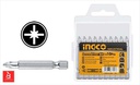 [SDB11PZ223] INGCO SET DE 10 EMBOUTS PZ2 50MM [SDB11PZ223]