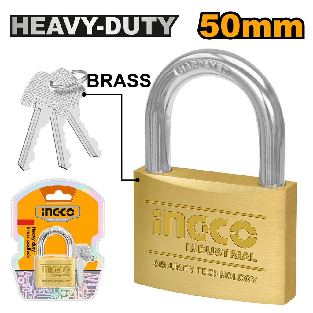 INGCO CADENAS EN LAITON ROBUSTE 50MM 270G  