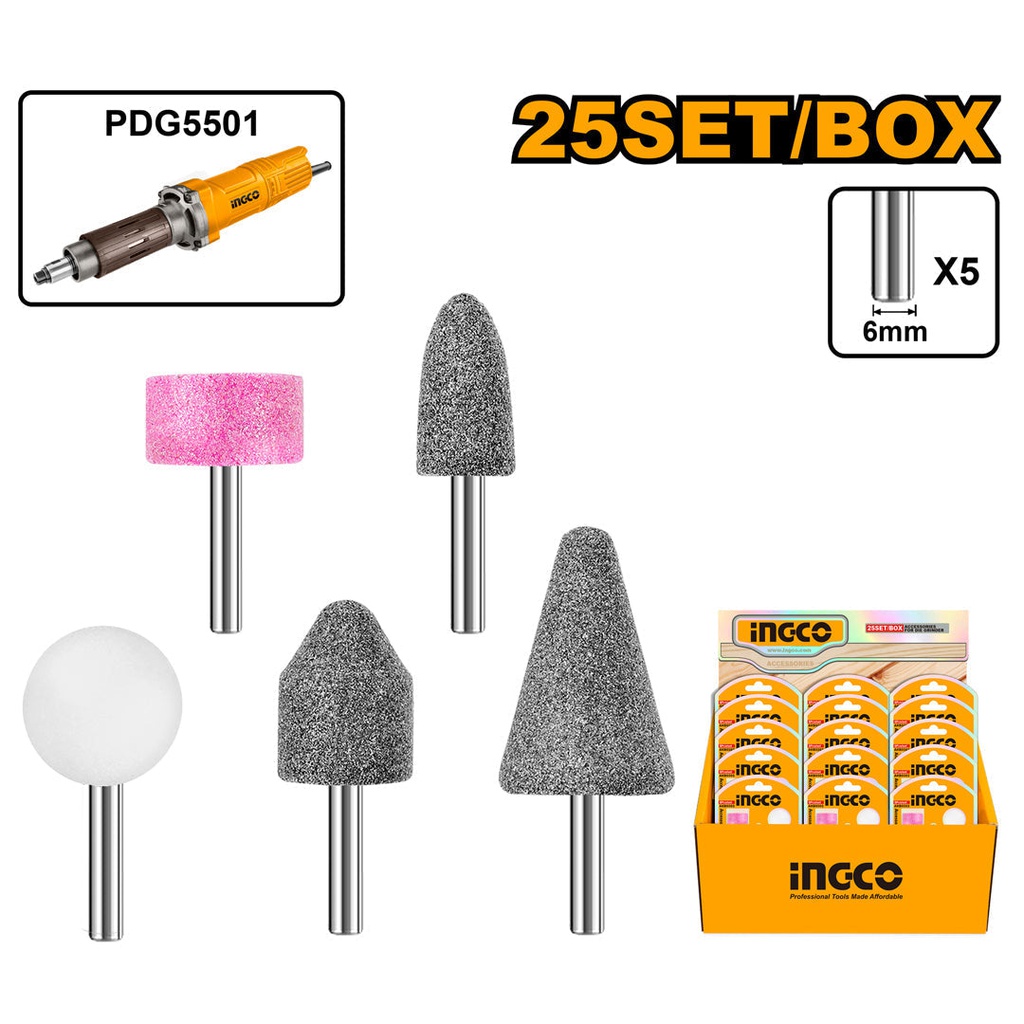 INGCO ACCESSOIRES POUR LA MEULEUSE DROITE PDG4003 [AKB0501]