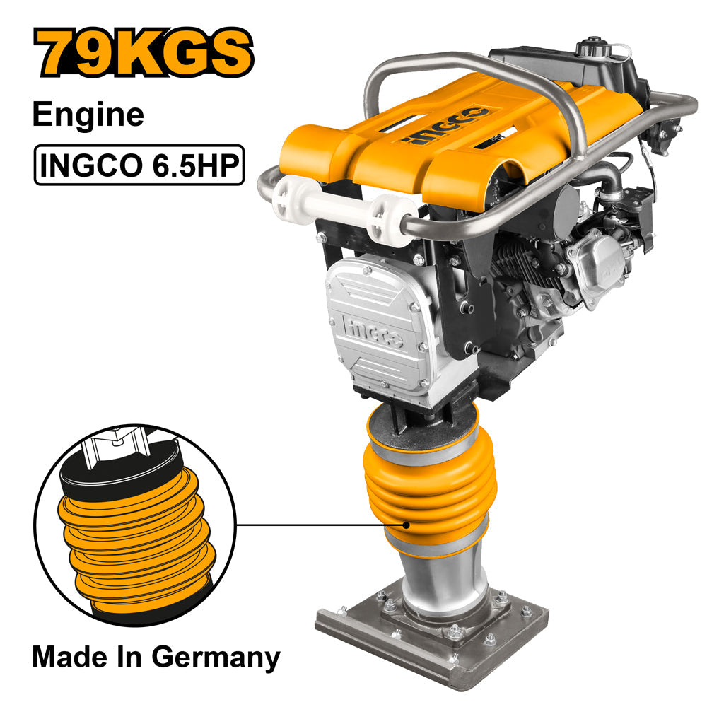 INGCO PILONNEUSE 79KGS 4.8KW(6.5HP) MOTEUR   