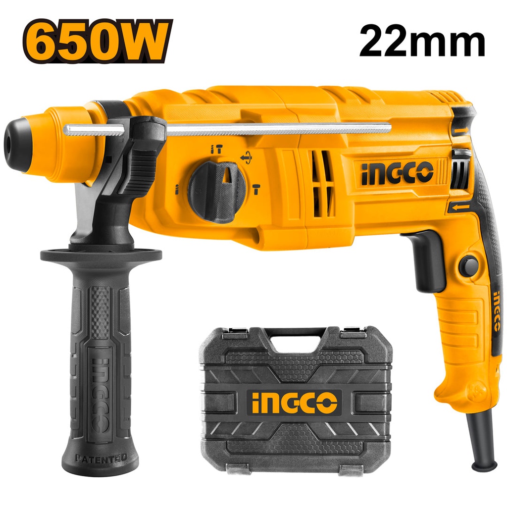 INGCO MARTEAU PERFORATEUR 22MM 650W  