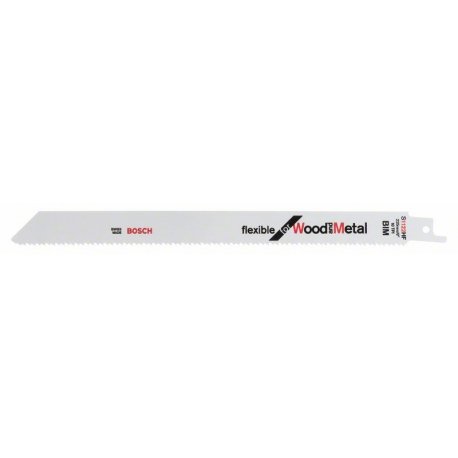 BOSCH LAMES POUR SCIE SABRE BOIS/METAL 2PCS  