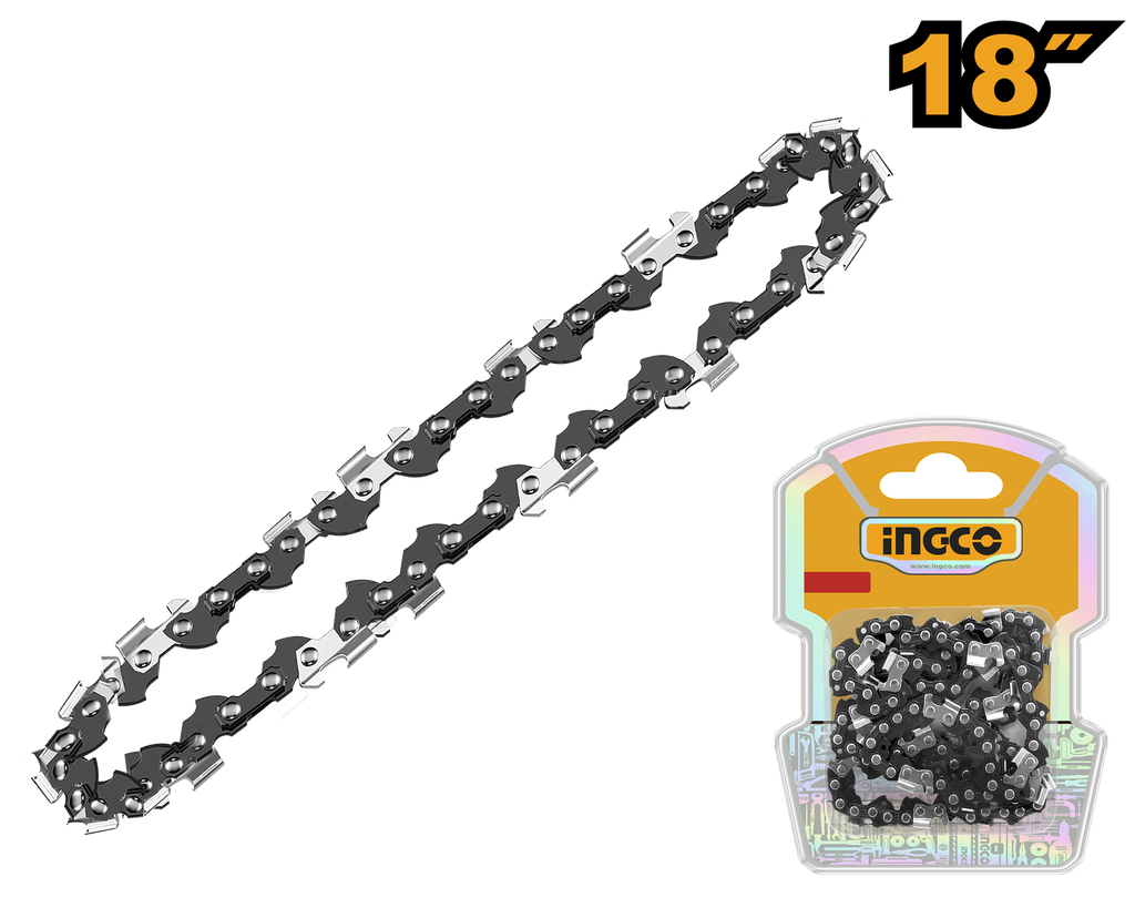 INGCO CHAINE 18'' POUR TRONCONNEUSE GCS5451811 [AGSC51801]