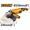 [AG220018] INGCO MEULEUSE 230 MM 2200W [AG220018]