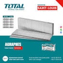 [TAC918401] TOTAL CLOUS GALVANISES LISSES 5000 PCS 25MM 