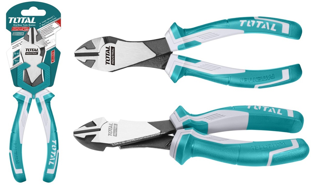 TOTAL PINCE COUPE DIAGONALE HEAVY DUTY 180MM  