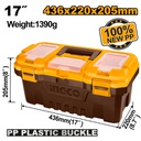 [PBX1701] INGCO BOITE A OUTILS EN PLASTIQUE PVC 17''  