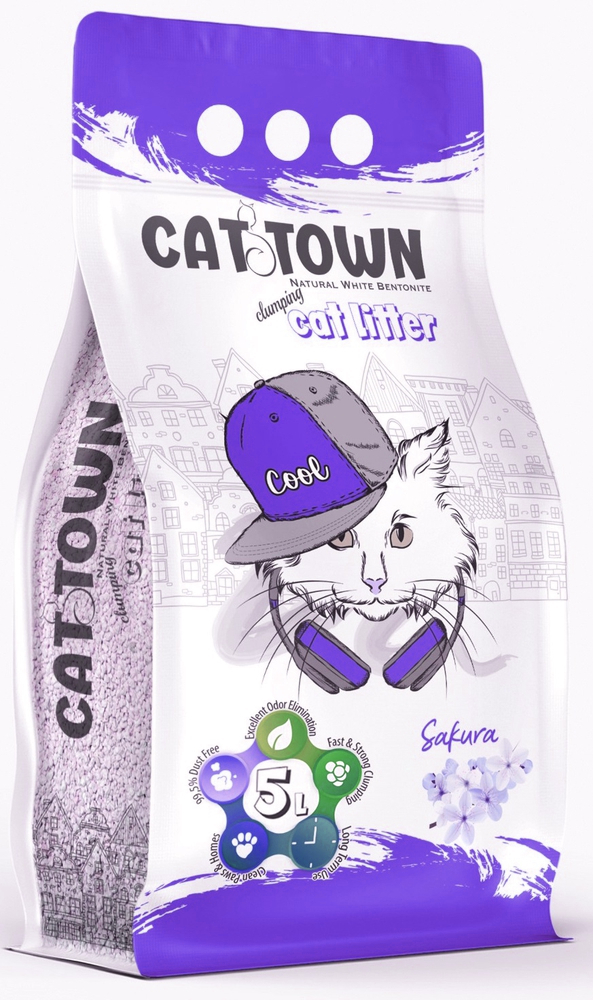 GENERIC LITTIERE CAT TOWN LAVANDE 