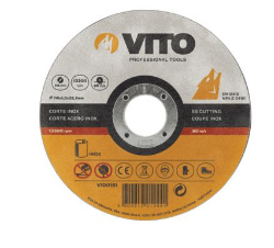 VITO DISQUE COUPE INOX 125MM 