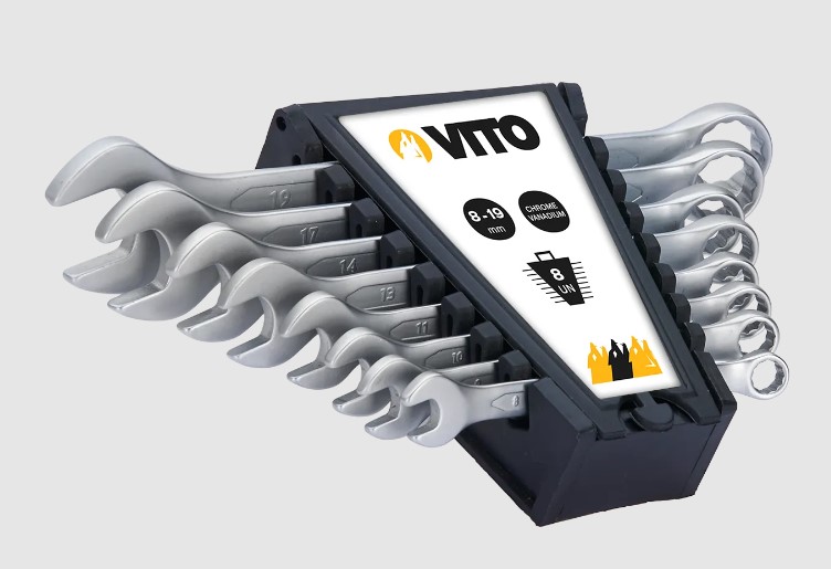 VITO JEU DE 8 CLES MIXTES  [VIJCBL8]