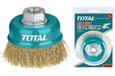 [TAC31041] TOTAL BROSSE COUPELLE METALLIQUE 100MM  