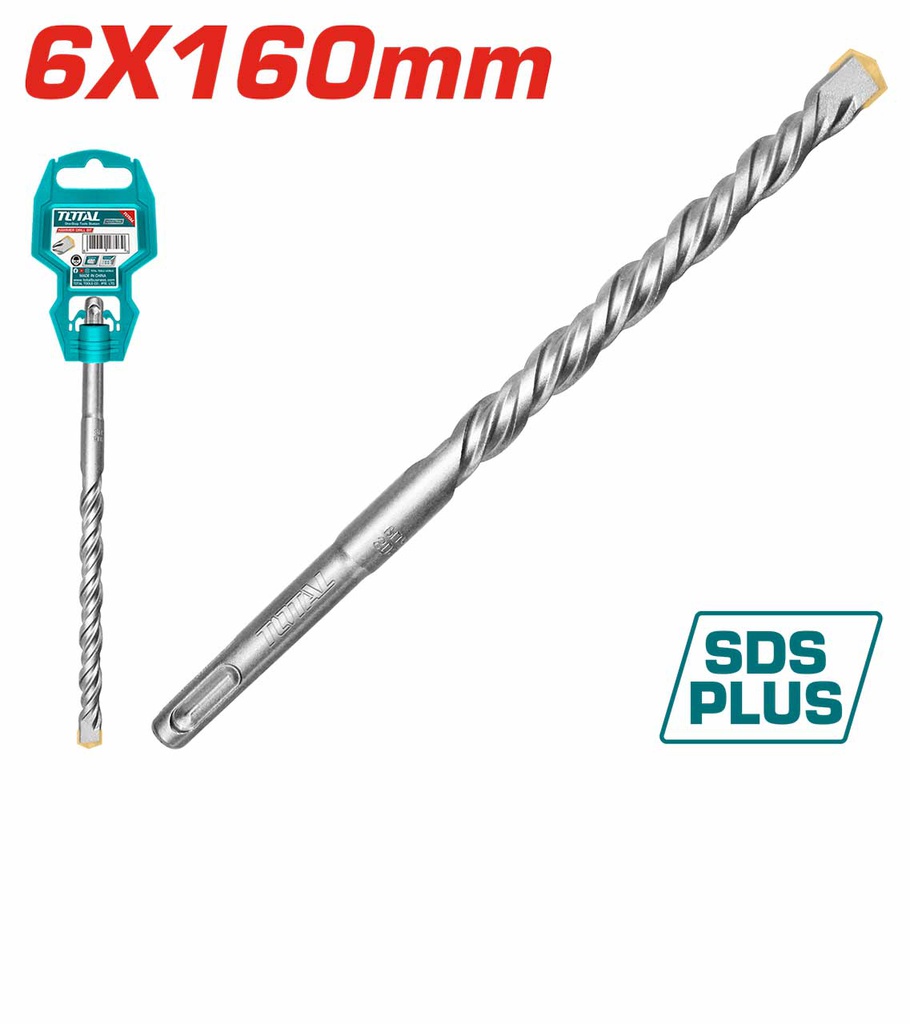 TOTAL FORÊT SDS PLUS 6*160MM  