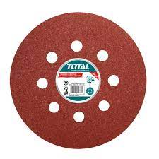 TOTAL FEUILLE ABRASIVE POUR PONCEUSE EXCENTRIQUE 150MM 