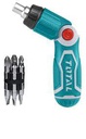 TOTAL JEU DE TOURNEVIS A CLIQUET 13 EN 1  [TACSD30136]