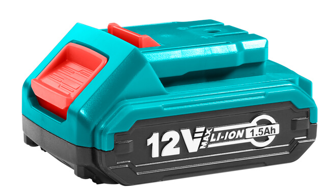 TOTAL BATTERIE AU LITHIUM-ION 12V 1,5AH 