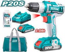 TOTAL VISSEUSE 20V 2.0AH 2BATTERIES  