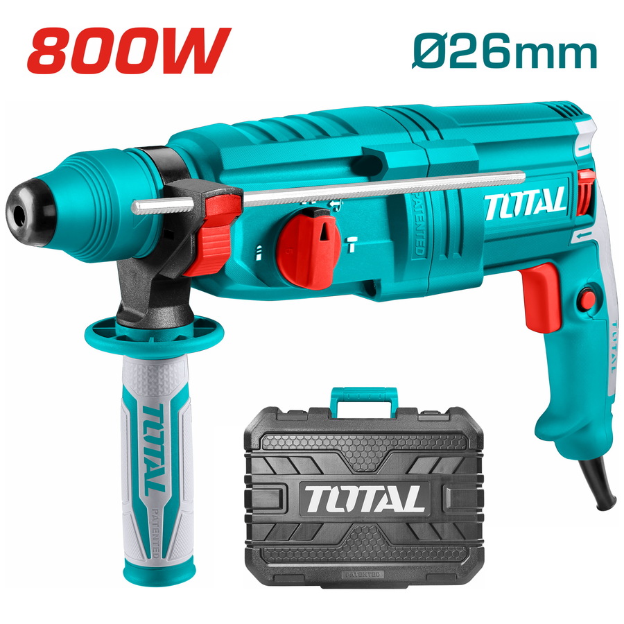 TOTAL MARTEAU PERFORATEUR SDS PLUS 800W  