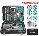 [THKTHP21426] TOTAL ENSEMBLE D'OUTILS COMBINÉS DE 142 PIÈCES 