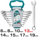 JEU DE CLES MIXTES 8PCS TOTAL